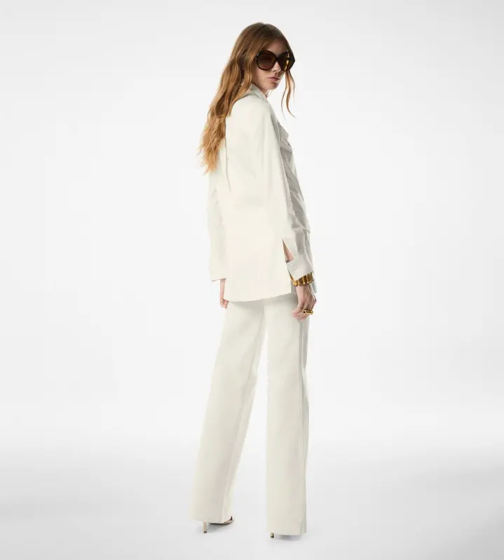 DENIM WIDE FLARE PANTS online